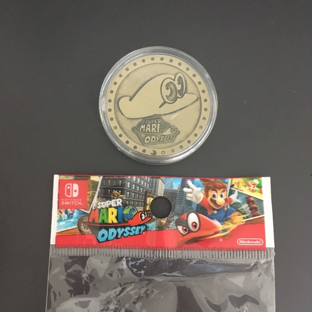 Mario Odyssey Collectible Coin